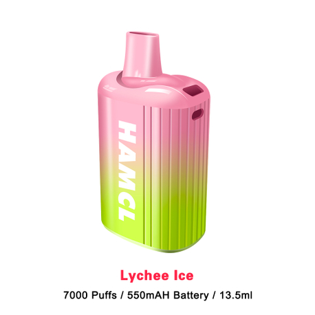 Thuốc lá điện tử Vape dùng một lần công suất lớn Hamcl 7000 Puffs Bar bút vape